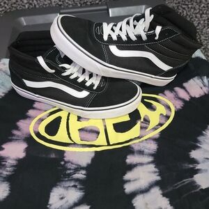Vans Black and White High-Tops
